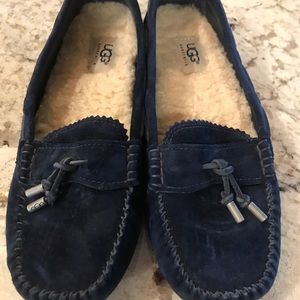 UGG navy loafers